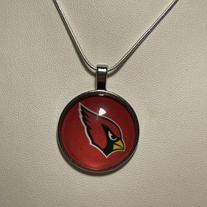Arizona Cardinals NFL Charm w/ 925 Chain NEW